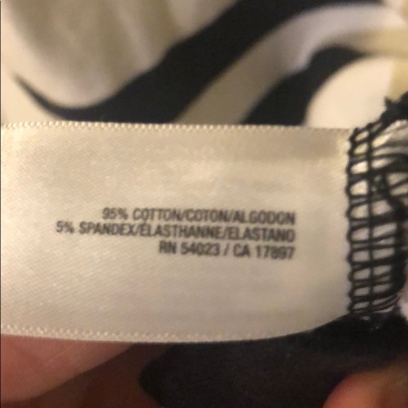 Old Navy black and white long sleeve dress, size S - Picture 4 of 4